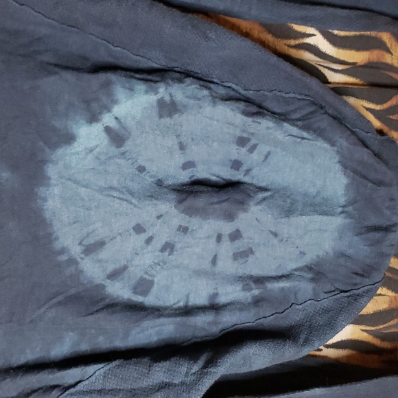Upcycled Hand Dyed Mossimo Button Up Sweater - Picture 3 of 4